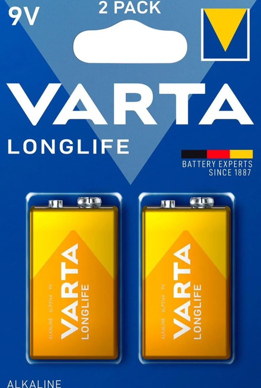 Varta Longlife 2x9V alkaliparisto
