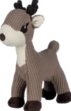 Vasa neulelelu ruskea 25 cm
