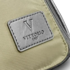 Vittorio miesten ripustettava toilettilaukku, vihreä