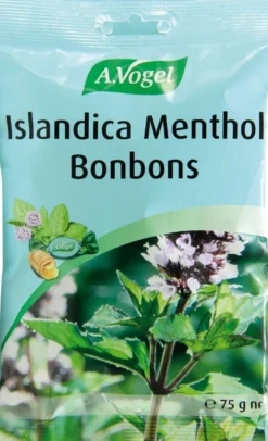 Vogel Islandica Menthol kurkkupastilli 75 g
