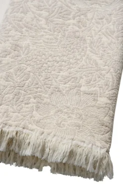 William Morris Bird & Anemone torkkupeitto beige 130x180cm/1kpl