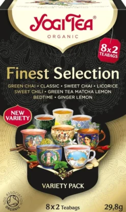 Yogi Tea Luomu Finest Selection Maustetee Ayurvedinen 16x2.18g