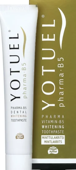 Yotuel Pharma Vitamin B5 Whitening Toothpaste valkaiseva hammastahna, minttulakritsi 50 ml